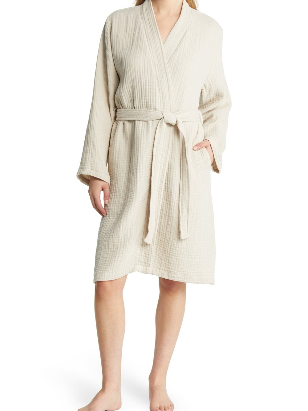 17. Parachute โข $185 Cloud Cotton Robe - Cream